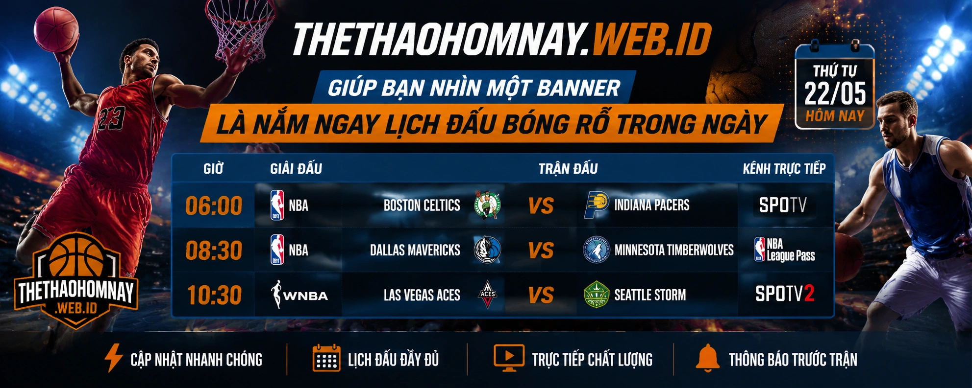 thethaohomnay nội dung thể thao nổi bật 2