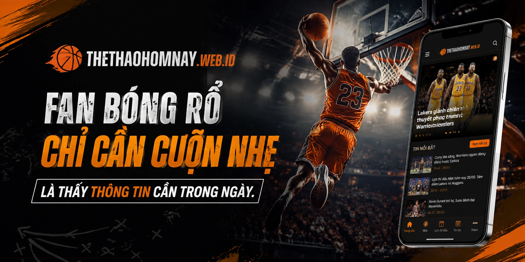 Phân tích trận bóng rổ